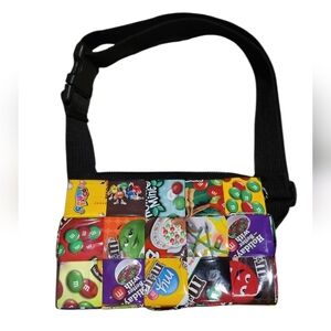 MITZ M&M'S Candy Wrapper Fanny Pack Multicolored